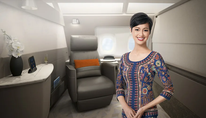 Armchair in Singapore A380 newer-generation Suites