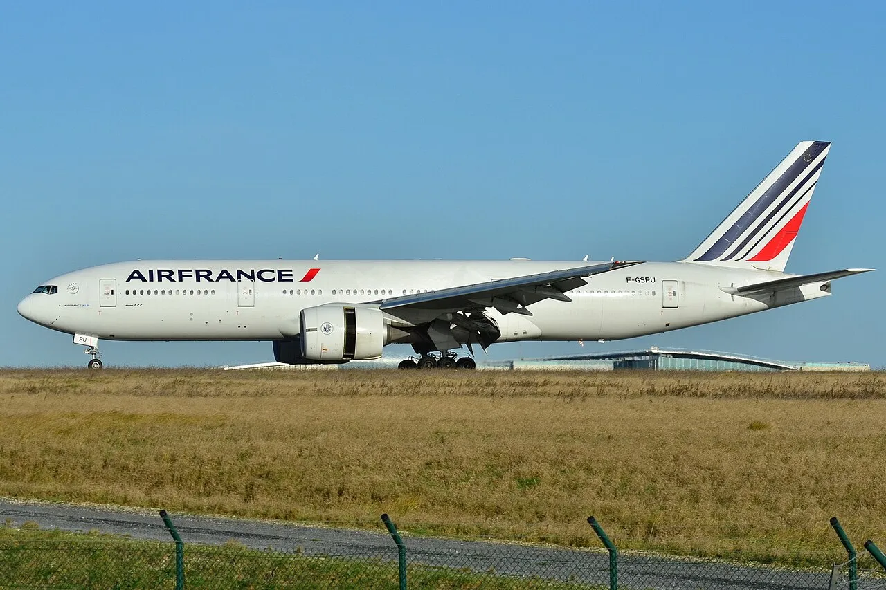 Air France 777-200ERの機体