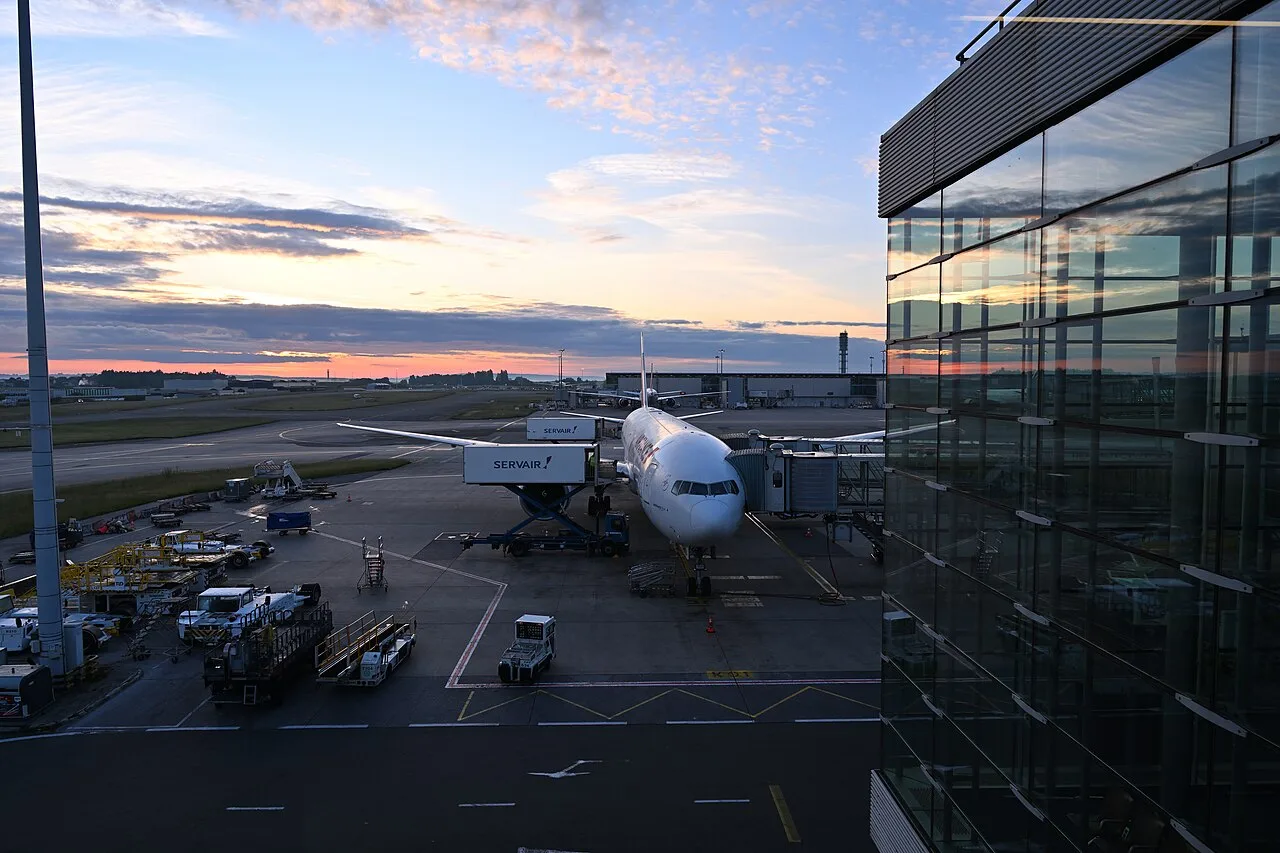 シャルル・ド・ゴール空港のエールフランス777-300ER