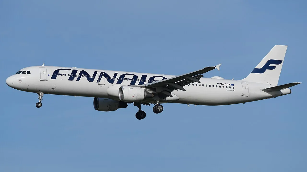Finnair A321 aircraft