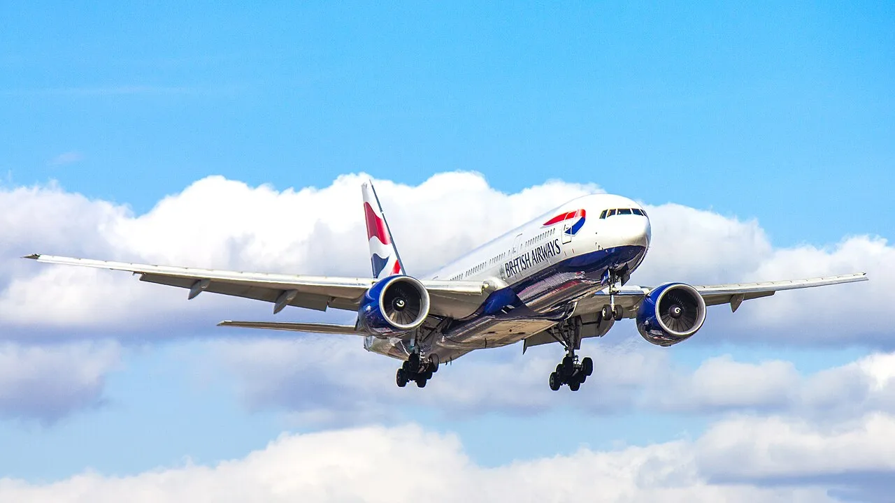 British Airways 777-200ER aircraft
