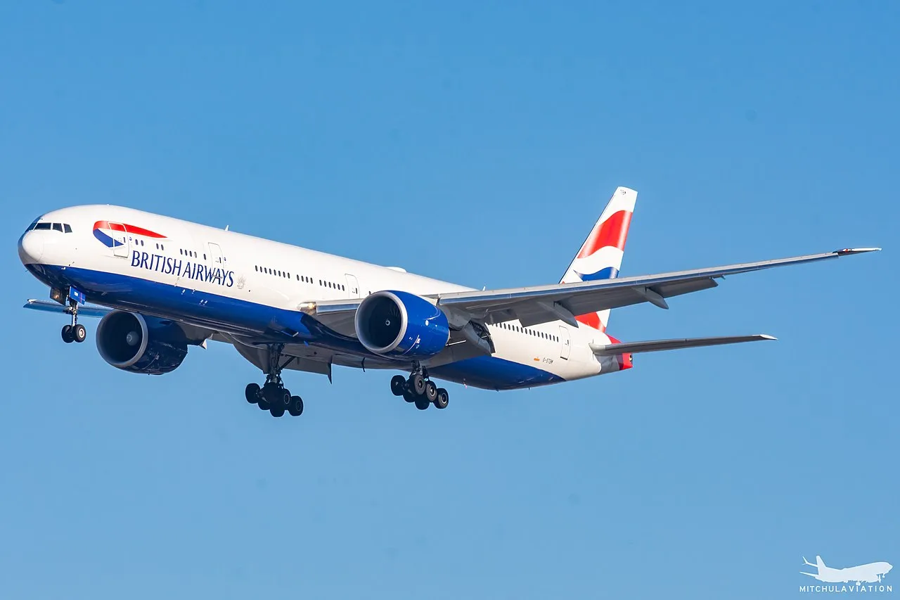 British Airways 777-300ER aircraft