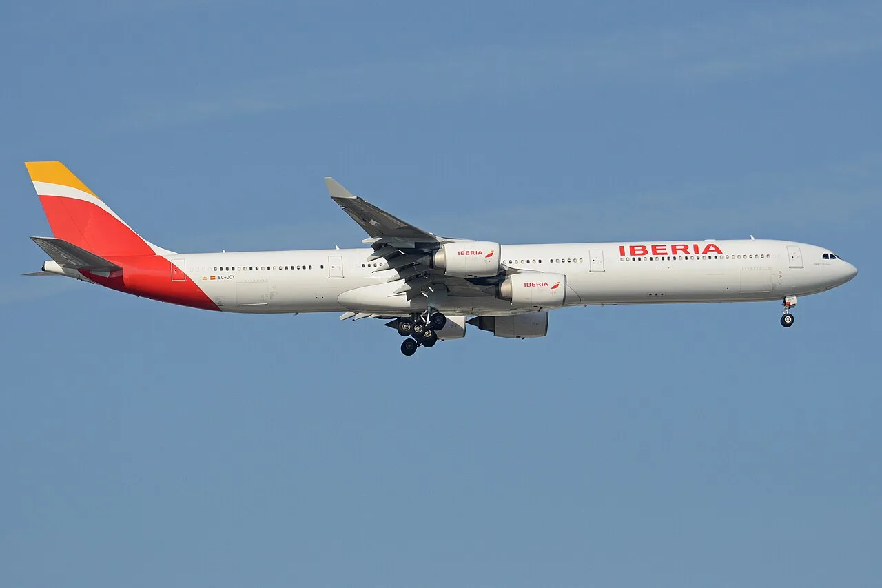 Iberia A340-600 aircraft