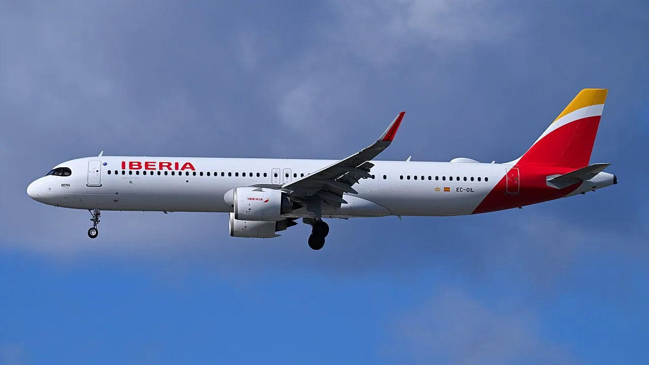 Iberia A321XLR aircraft