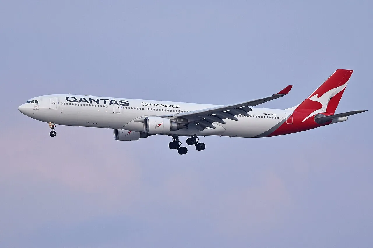 Qantas A330-300 aircraft