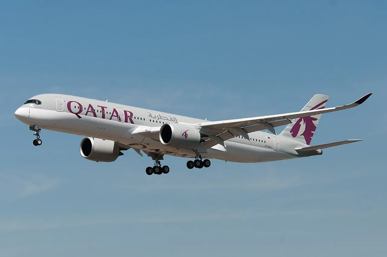 Qatar Airways A350-900の機体