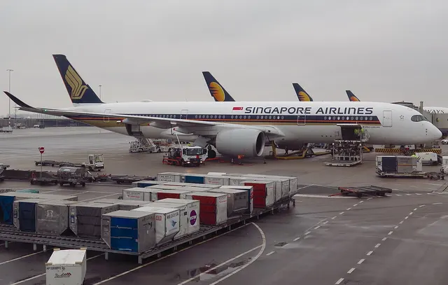 Singapore Airlines A350-900 aircraft