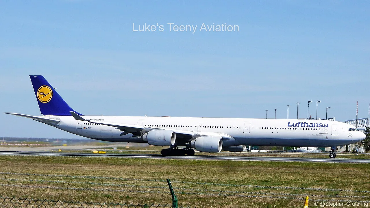 Lufthansa A340-600 D-AIHU