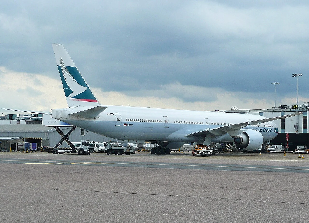 キャセイパシフィックの777-300ER
