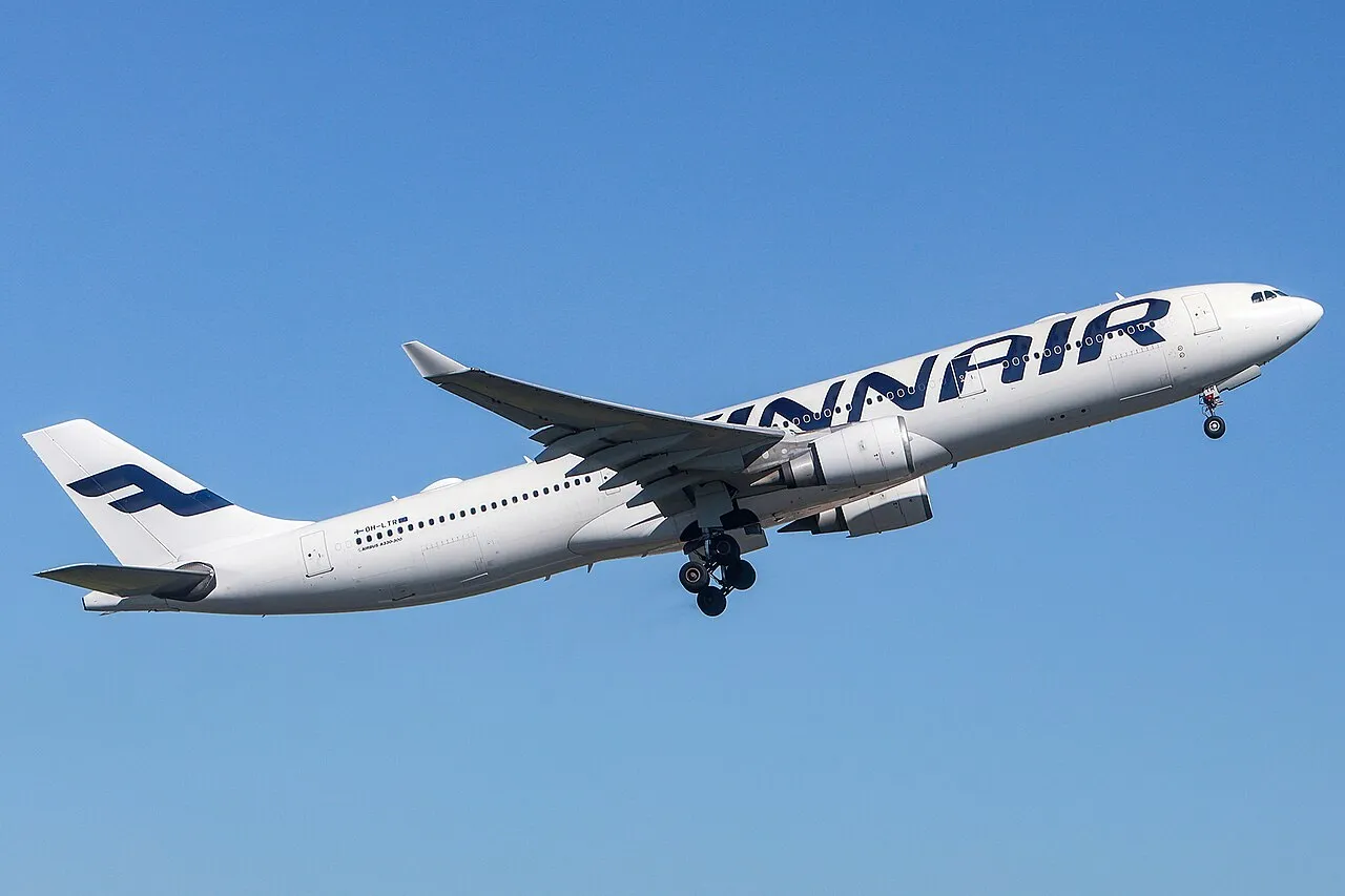 Finnair Airbus A330-300 operating for Qantas