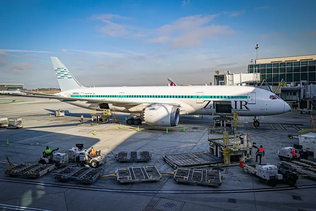 ZIPAIR Boeing 787-8の機体参考写真
