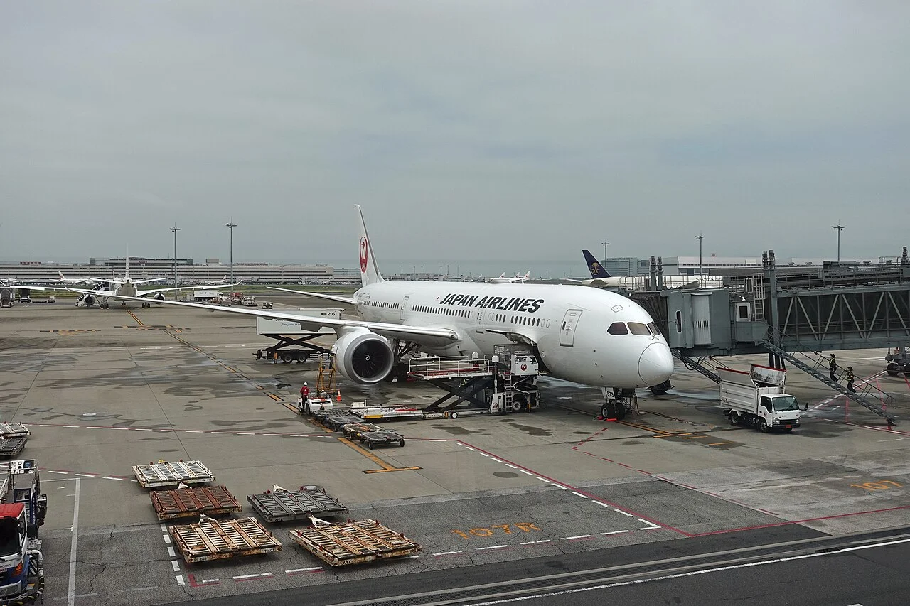 Japan Airlines Boeing 787-9; illustrative aircraft photograph