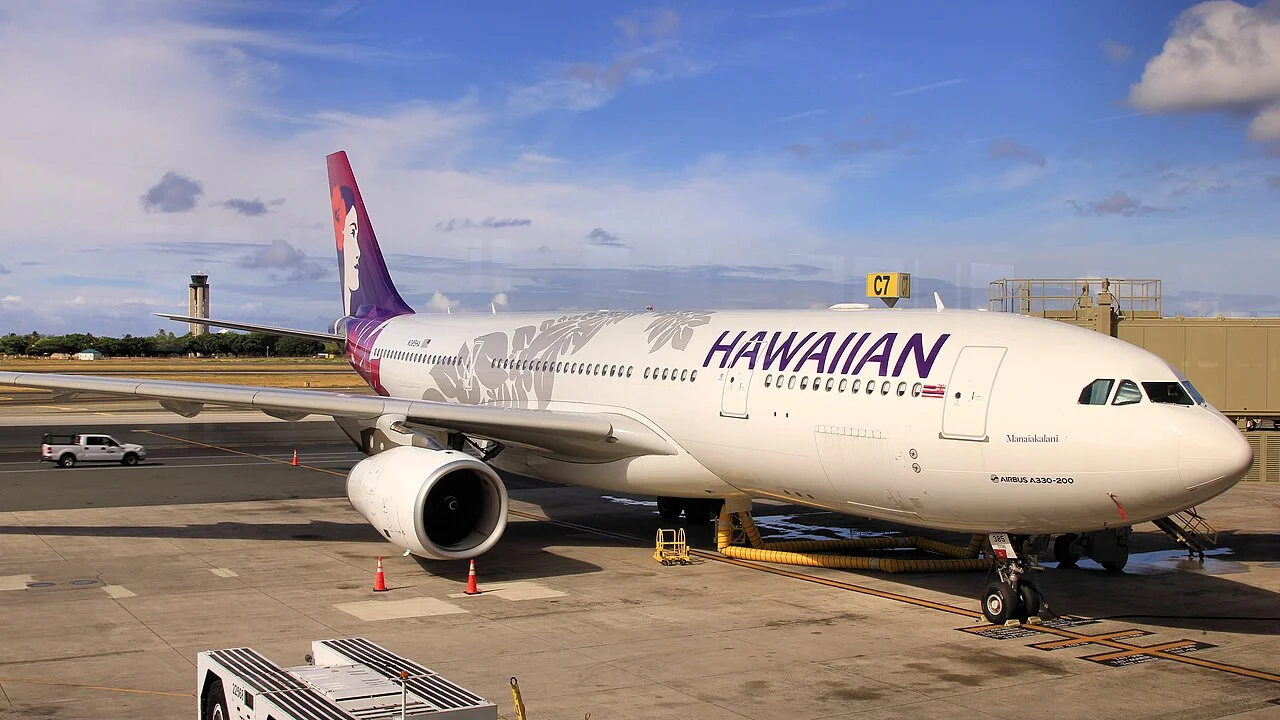 Hawaiian Airlines Airbus A330-200; illustrative aircraft photograph