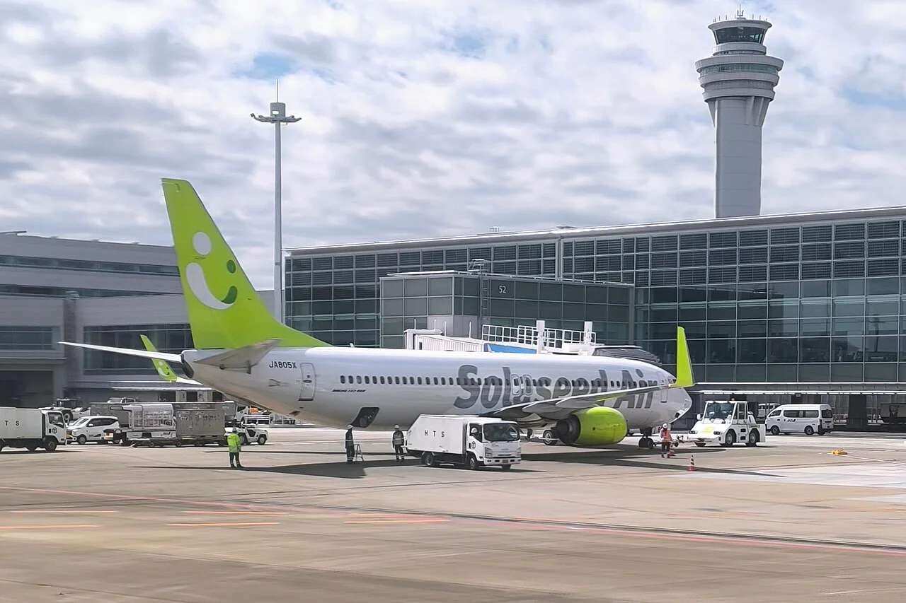 ソラシドエアのBoeing 737-800（関連する機体の写真）