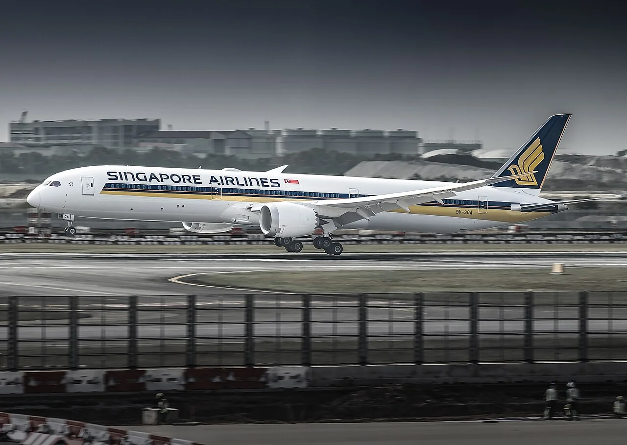 シンガポール航空のBoeing 787-10（関連する機体の写真）