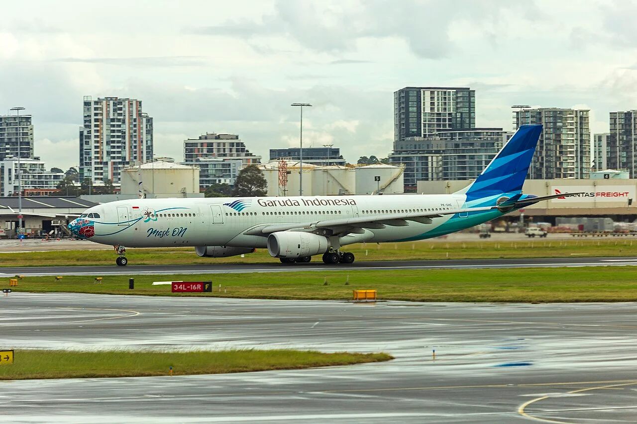 ガルーダ・インドネシア航空のAirbus A330-300（関連する機体の写真）