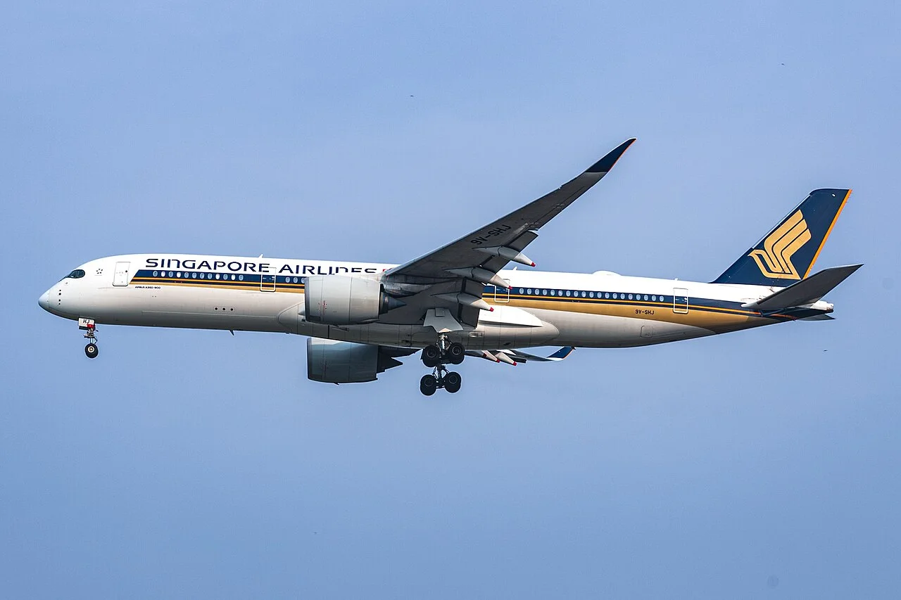 シンガポール航空のAirbus A350-900（関連する機体の写真）