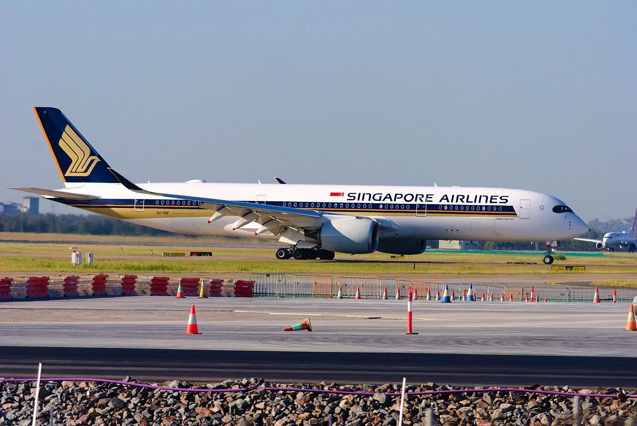 シンガポール航空のAirbus A350-900（関連する機体の写真）