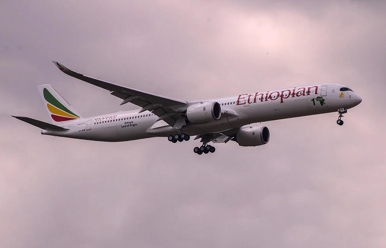 エチオピア航空のAirbus A350-1000（関連する機体の写真）