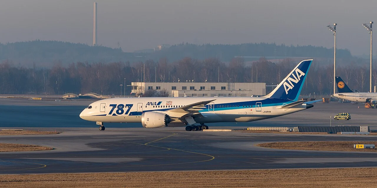 ANA（全日本空輸）のBoeing 787-8（関連する機体の写真）