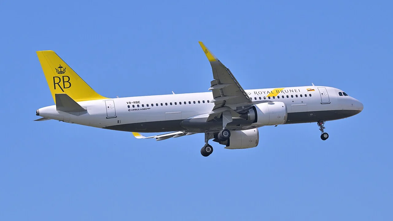 ロイヤルブルネイ航空のAirbus A320neo（関連する機体の写真）