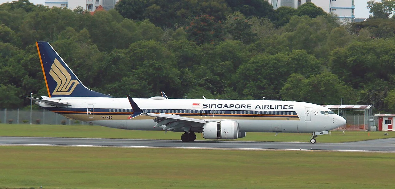 シンガポール航空のBoeing 737 MAX 8（関連する機体の写真）
