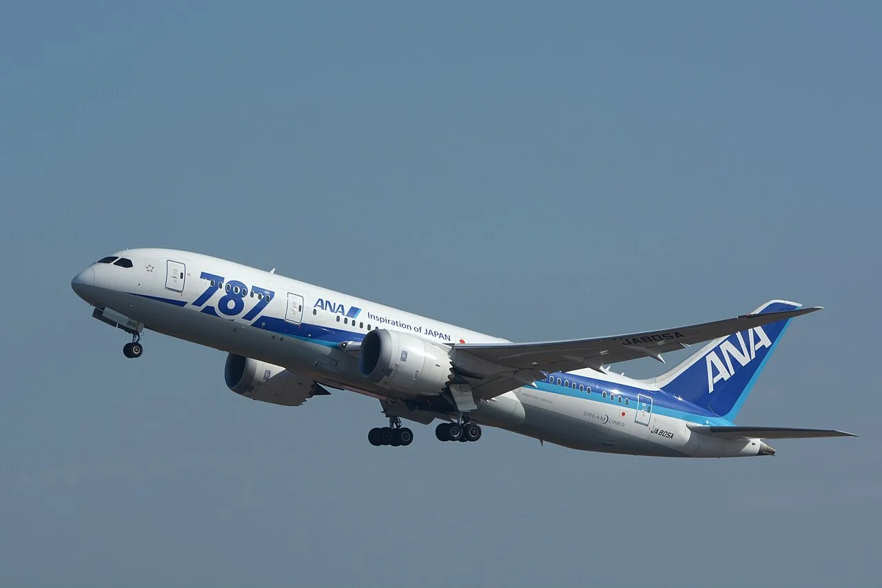 ANA（全日本空輸）のBoeing 787-8（関連する機体の写真）