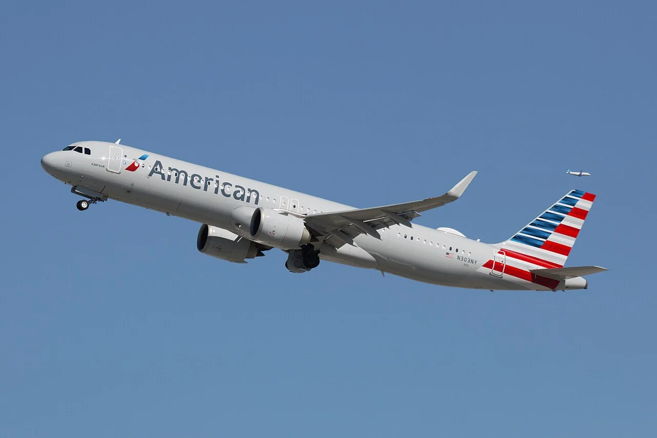 American Airlines Airbus A321XLR; related aircraft photograph