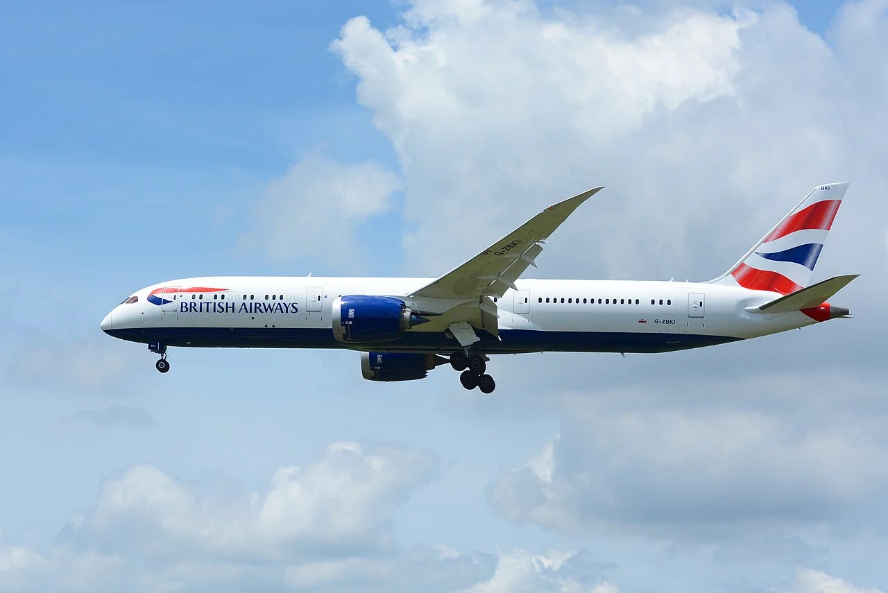 British Airways Boeing 787-9; related aircraft photograph