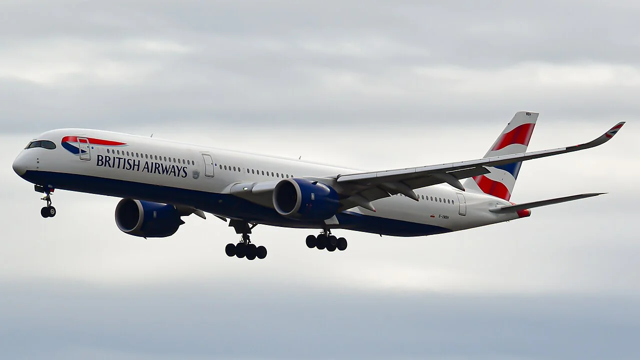 British Airways Airbus A350-1000; related aircraft photograph