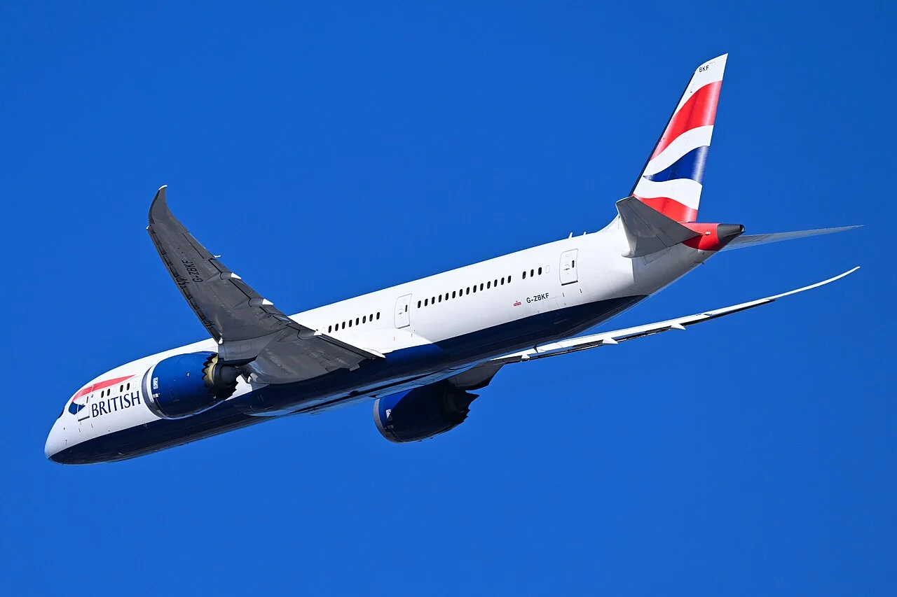 British Airways Boeing 787-9; related aircraft photograph