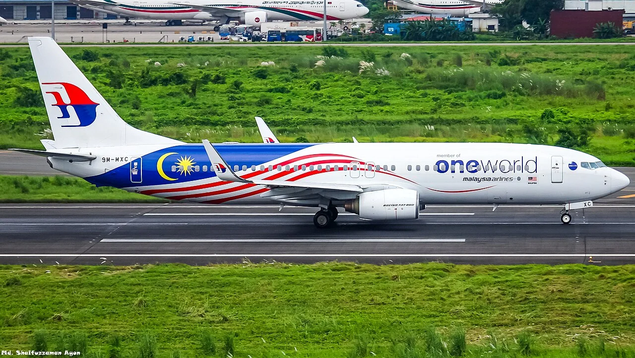 マレーシア航空のBoeing 737-800（関連する機体の写真）