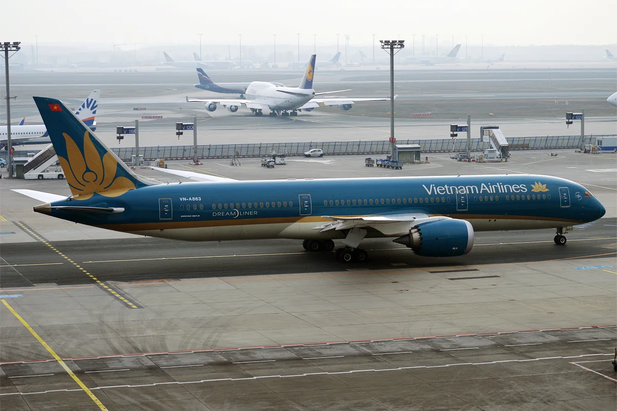 ベトナム航空のBoeing 787-9（関連する機体の写真）