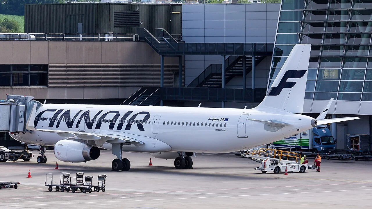 フィンエアーのAirbus A321（関連する機体の写真）