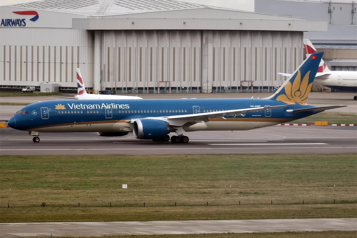 ベトナム航空のBoeing 787-9（関連する機体の写真）