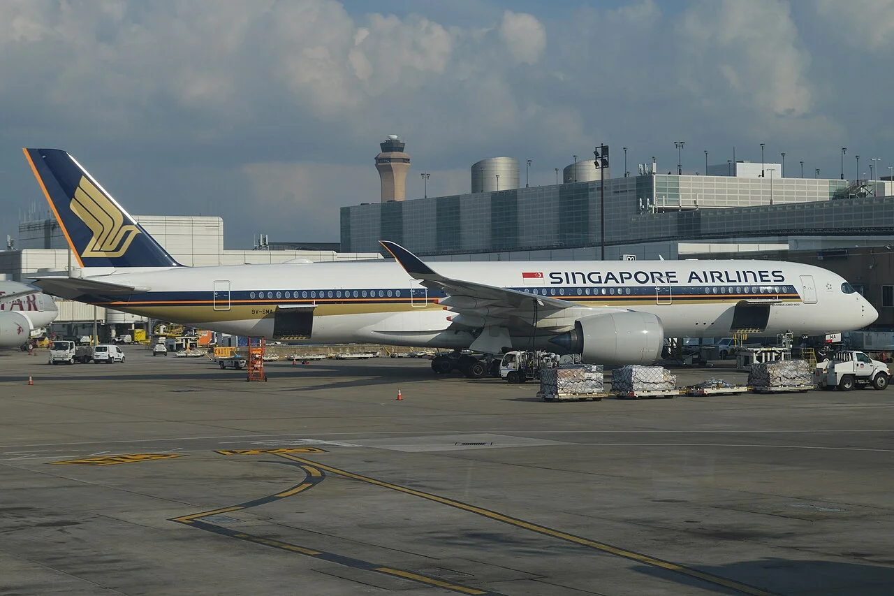 シンガポール航空のAirbus A350-900（関連する機体の写真）