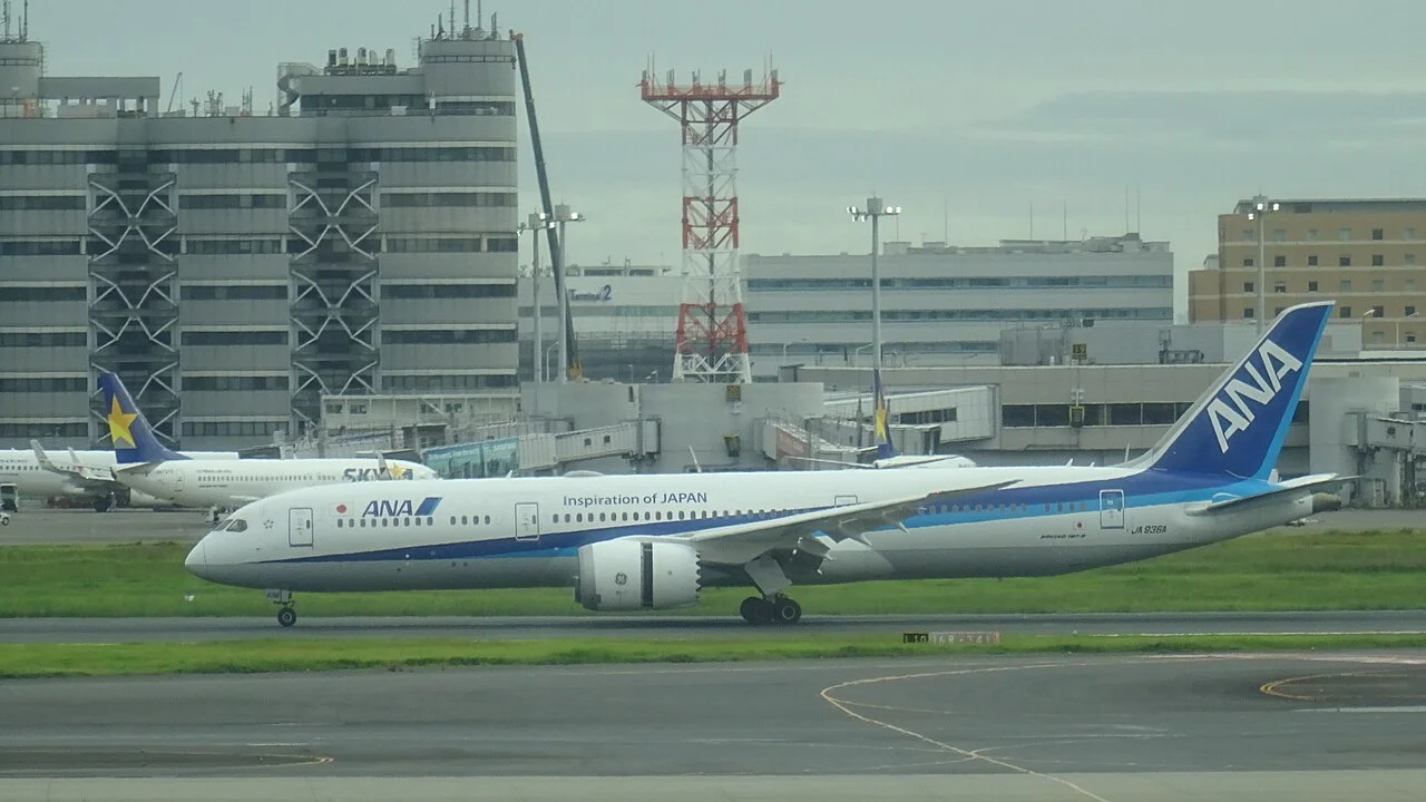 ANA（全日本空輸）のBoeing 787-9（関連する機体の写真）