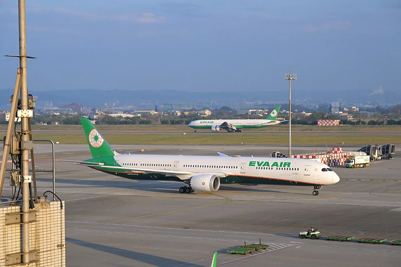 エバー航空のBoeing 787-10（関連する機体の写真）