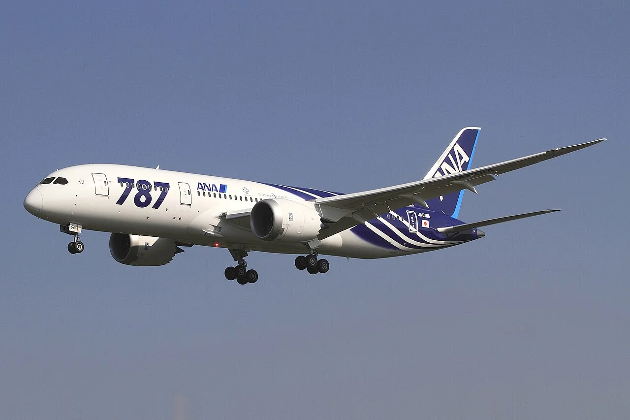 ANA（全日本空輸）のBoeing 787-8（関連する機体の写真）