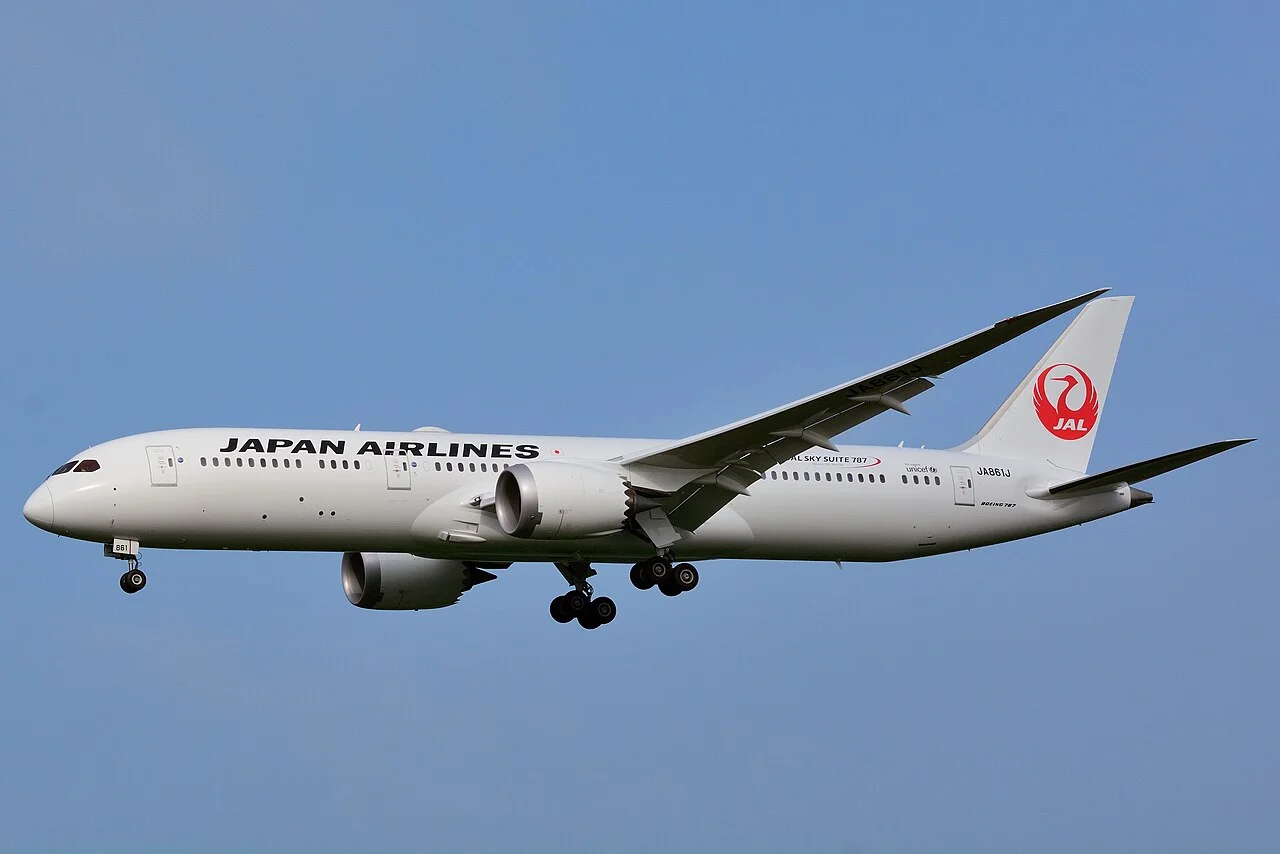 JAL（日本航空）のBoeing 787-9（関連する機体の写真）