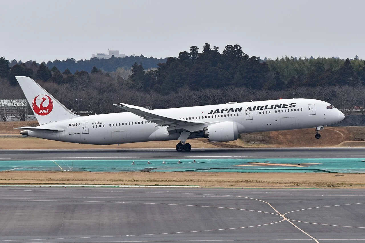 JAL（日本航空）のBoeing 787-9（関連する機体の写真）