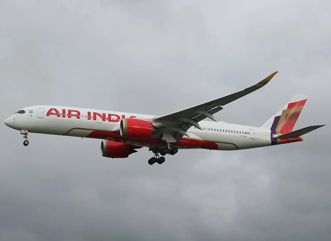 Air India Airbus A350-900; related aircraft photograph