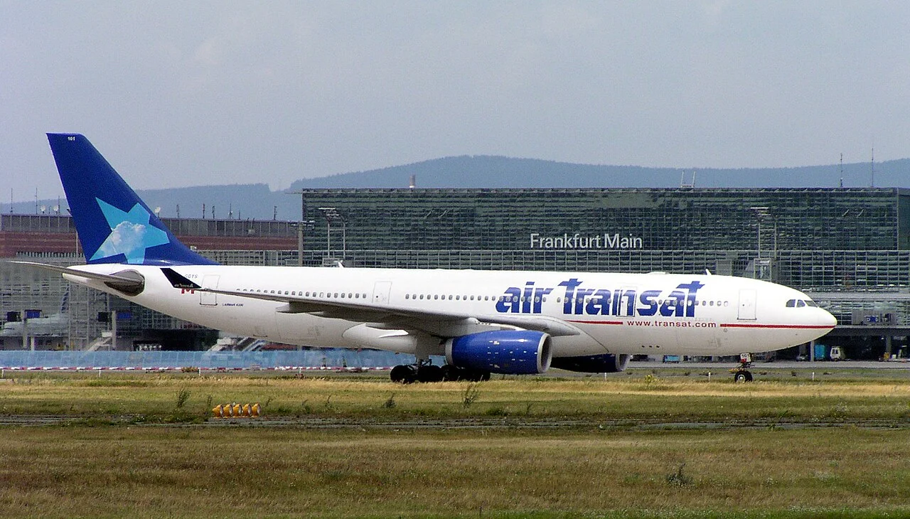 Air Transat Airbus A330-200; related aircraft photograph