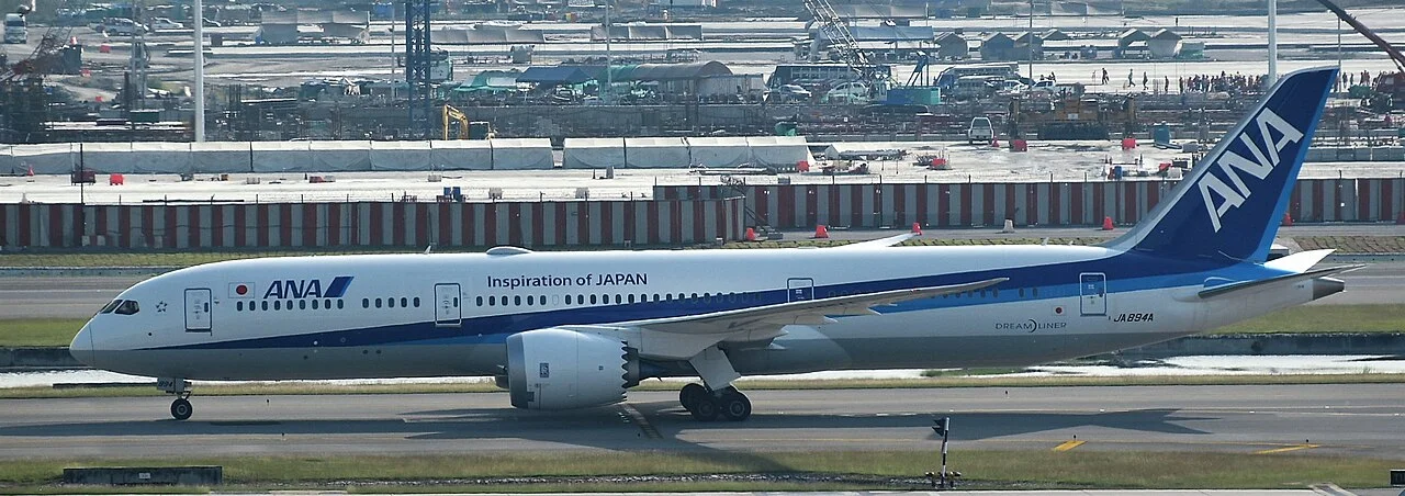 ANA（全日本空輸）のBoeing 787-9（関連する機体の写真）