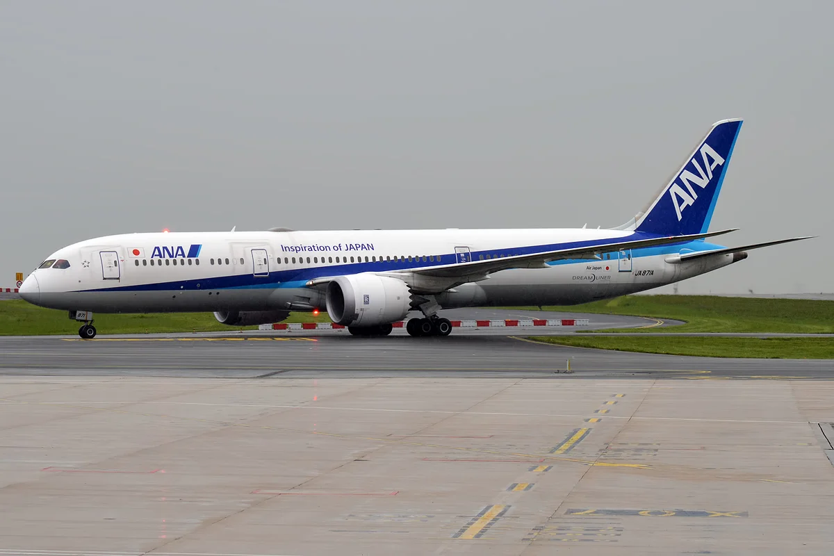 ANA（全日本空輸）のBoeing 787-9（関連する機体の写真）