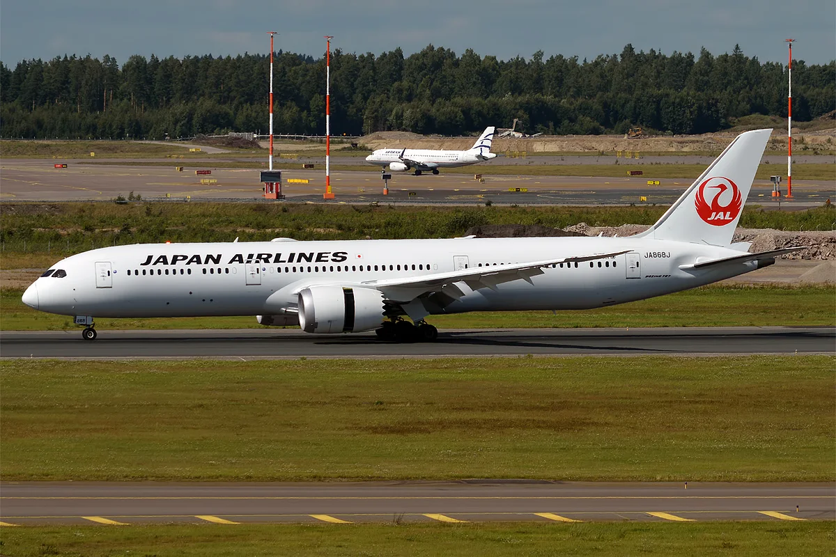 JAL（日本航空）のBoeing 787-9（関連する機体の写真）