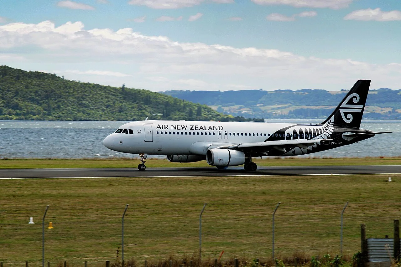 ニュージーランド航空のAirbus A320（関連する機体の写真）