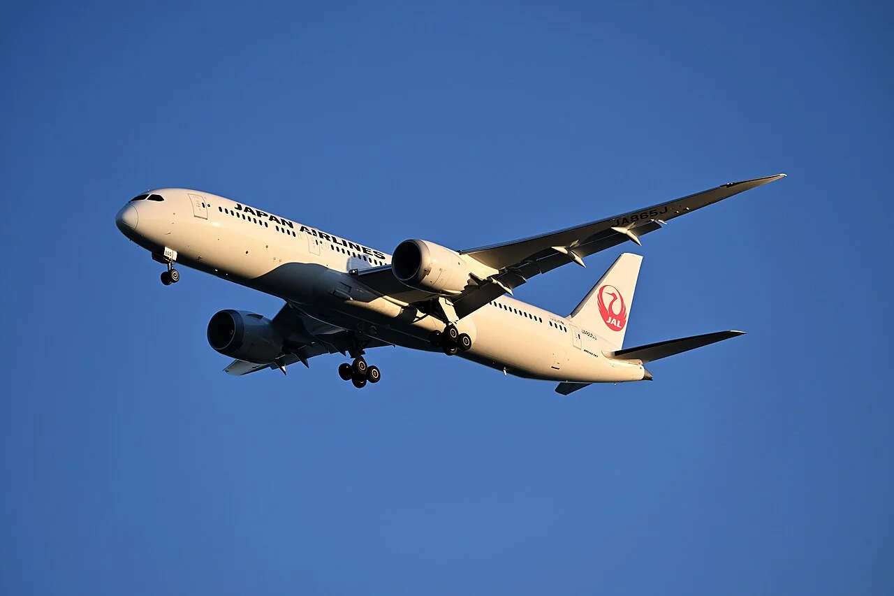 JAL（日本航空）のBoeing 787-9（関連する機体の写真）