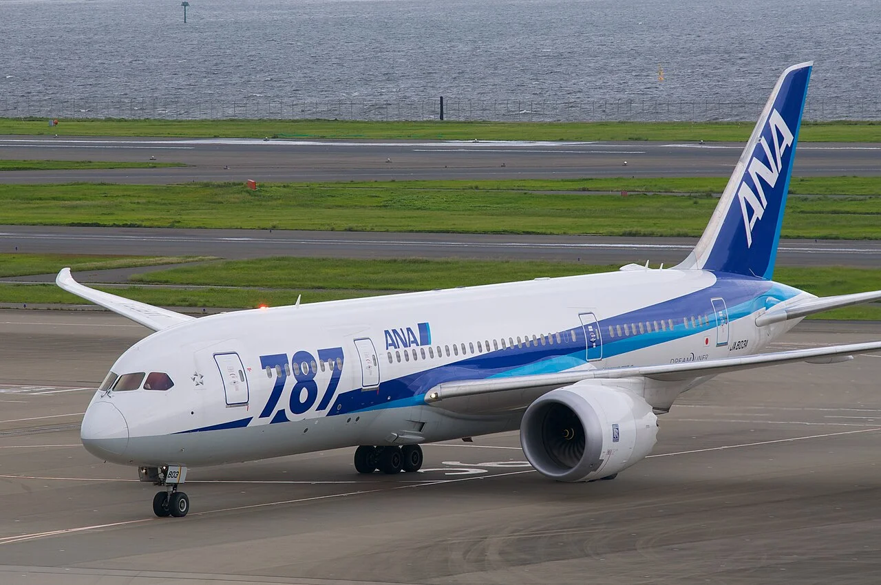 ANA（全日本空輸）のBoeing 787（関連する機体の写真）