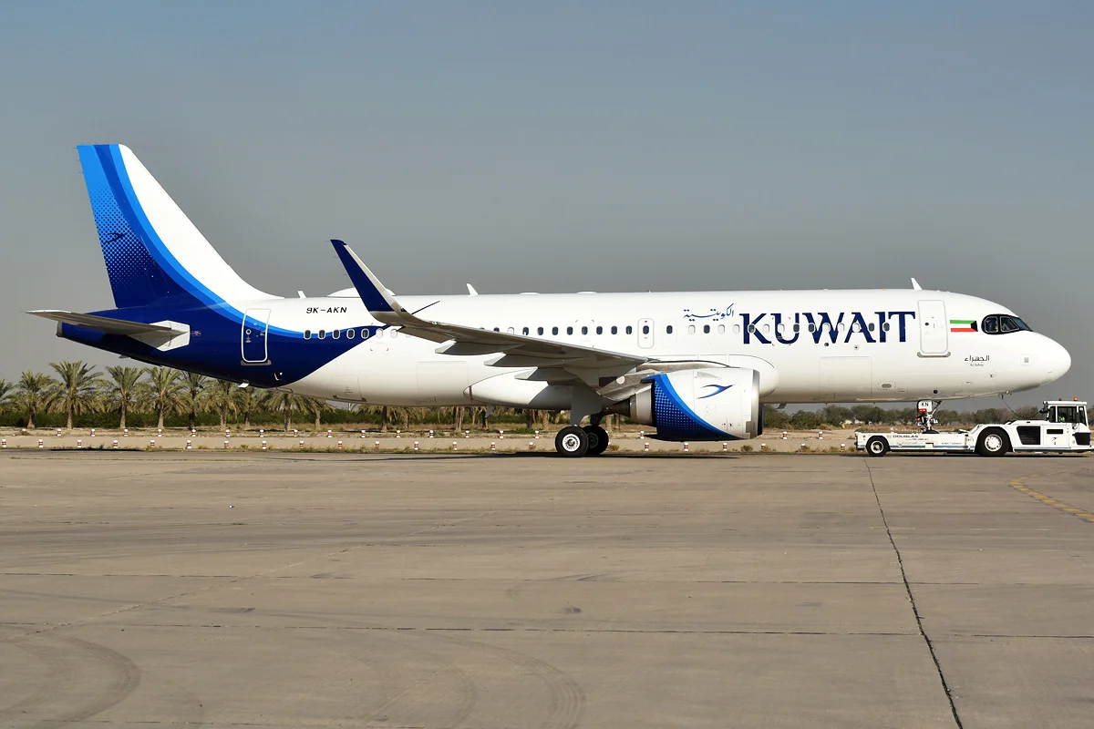 クウェート航空のAirbus A320neo（関連する機体の写真）